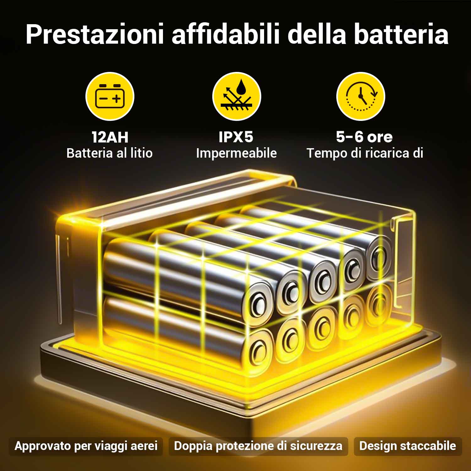Easwe™ A10 Sedia A Rotelle Elettrica Leggera 1 2